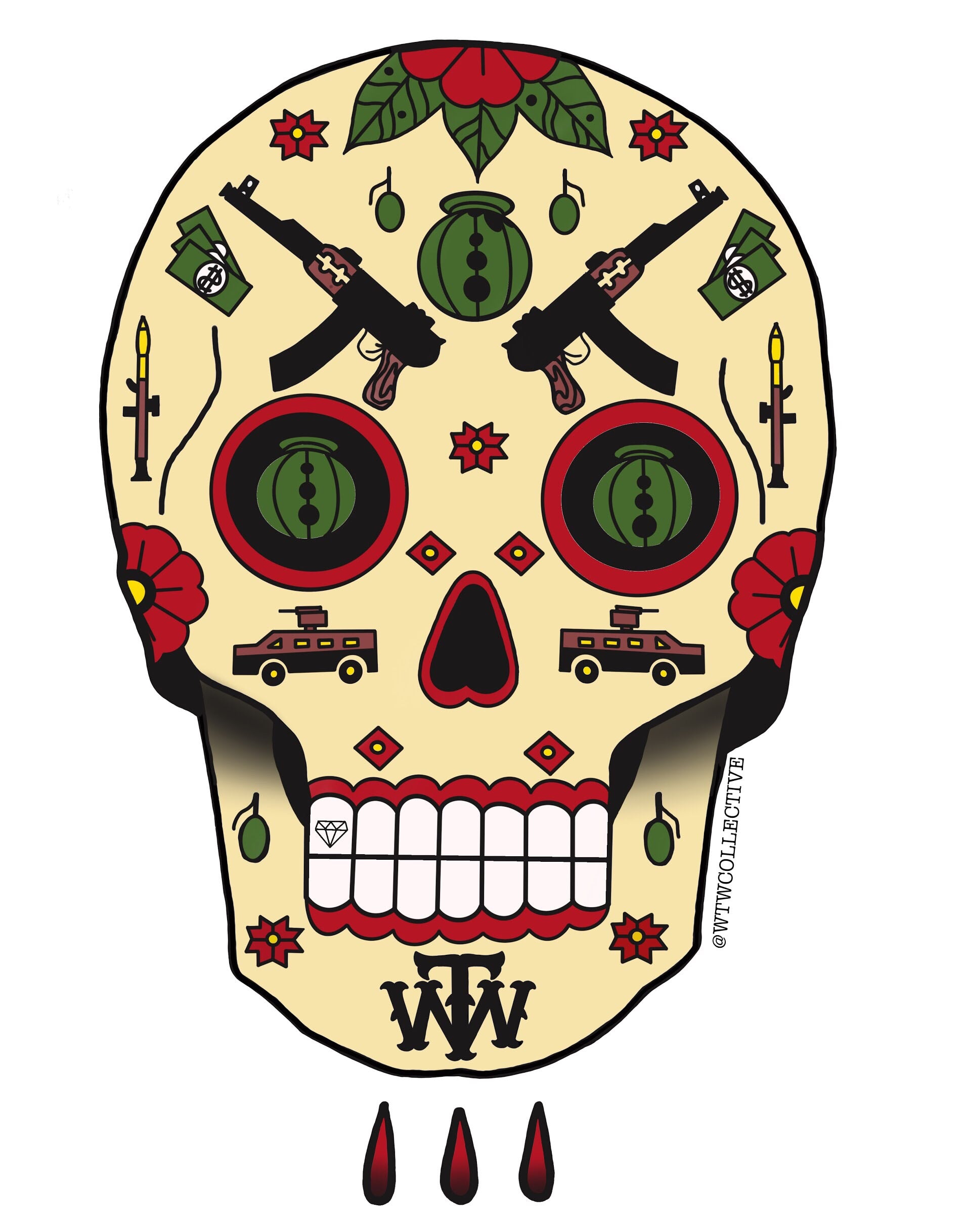 “Dia De Los Muertos” Sticker Bundle
